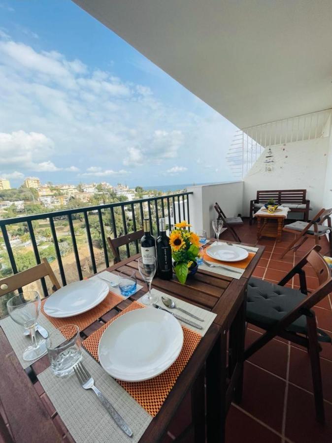 Two Bed, Two Bath Apartment With Sea Views - Angel De Miraflores Málaga Eksteriør billede